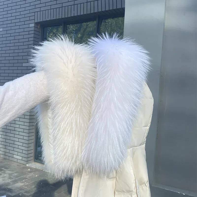 أطواق فرو الراكون للجاكيتات ال - مراجعة Winter Clothing Pk وسعره