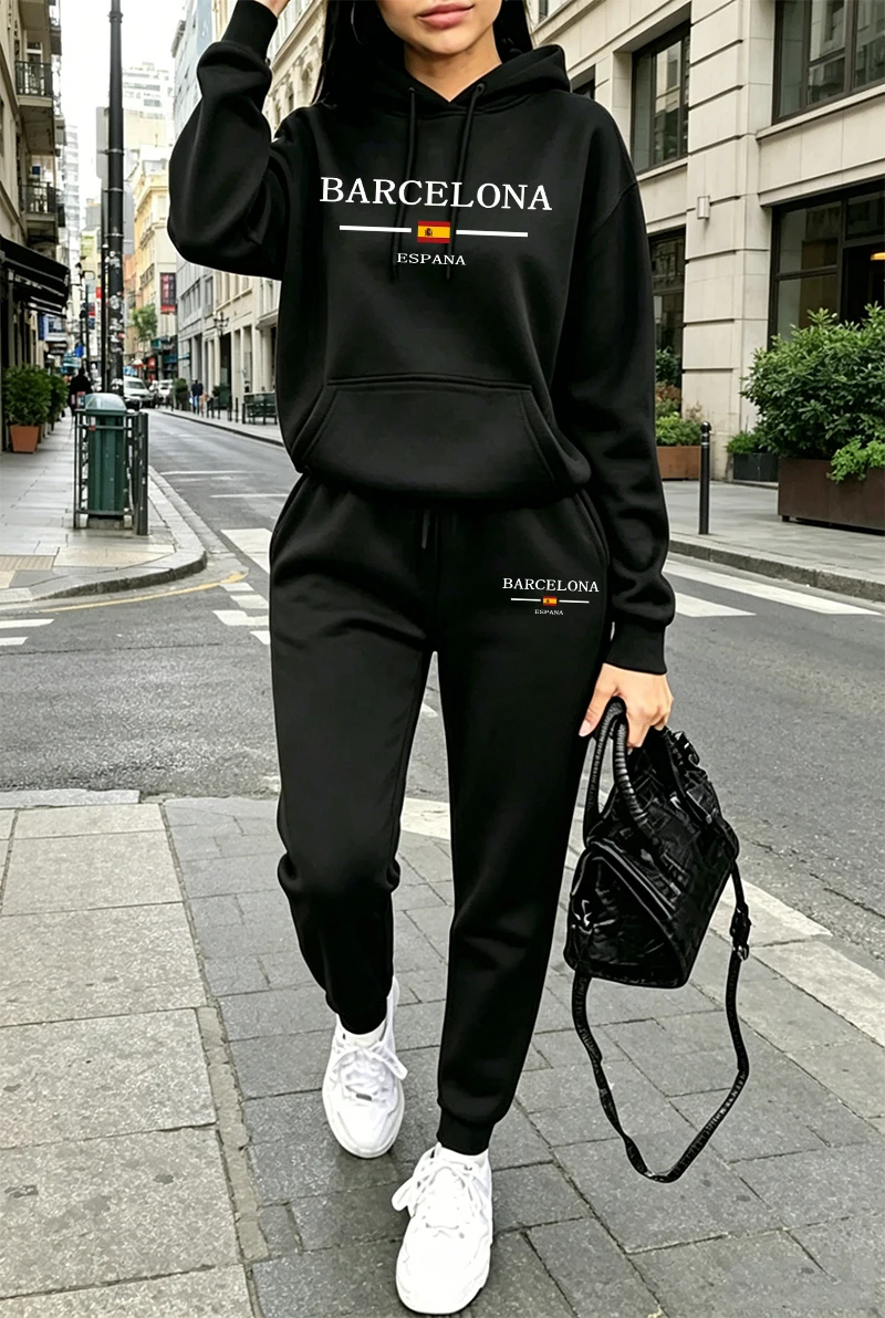 بدلة رياضية نسائية عصرية مطبوع - مراجعة Winter Clothing For Women وسعره