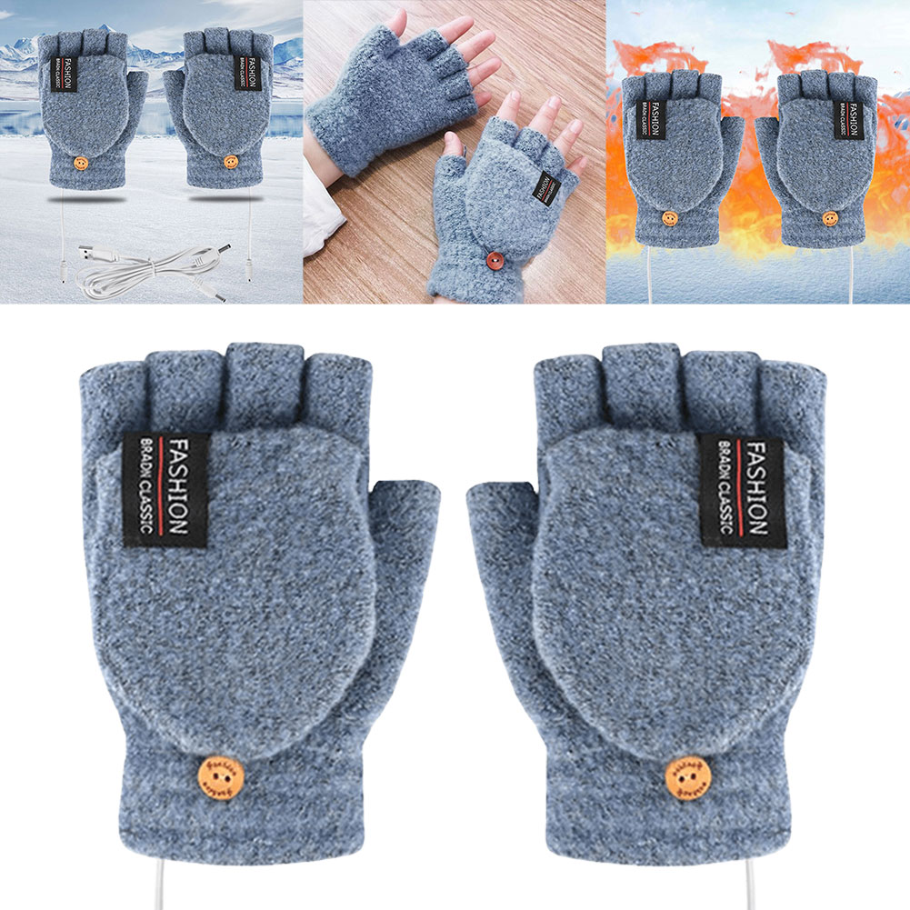 قفازات تدفئة مزدوجة الجوانب قا - مراجعة Heated Gloves Electric وسعره